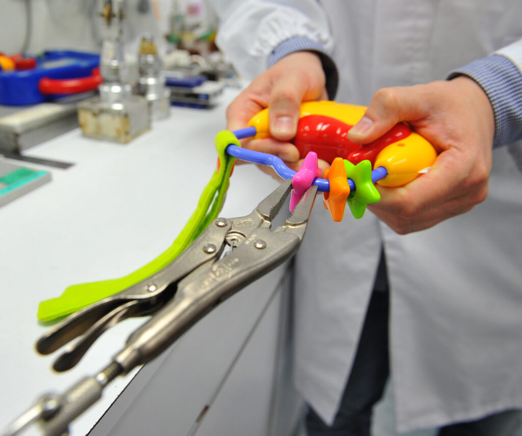 Child toy product testin