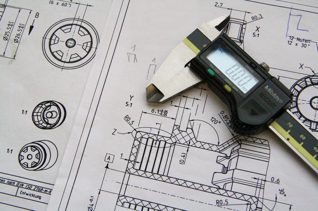 calipers, workshop, mechanical engineering, technical device, drawing, construction, technical drawing, mechanical engineering, construction